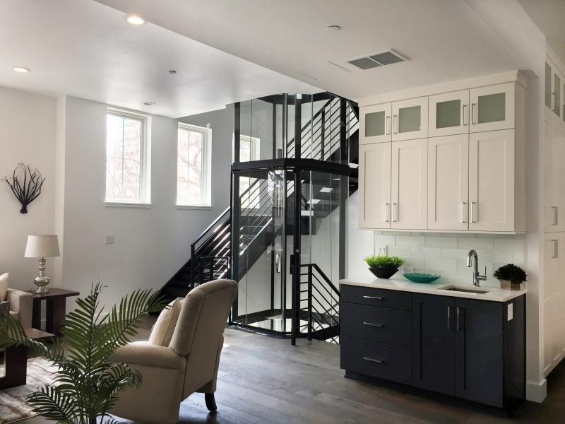 Residential elevator home