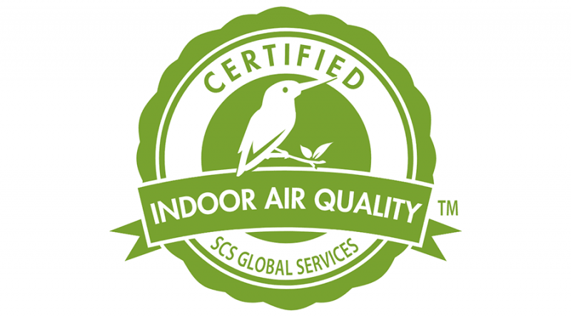 indoor advantage is an ecolabel certification for building products