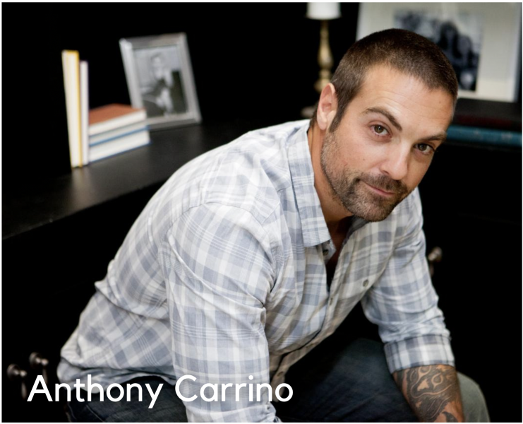 Anthony Carrino is the VP of design for Welcome Homes and has been featured on HGTV