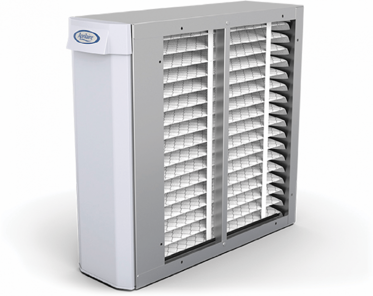 Aprilaire’s Healthy Air System suite of products for indoor air quality includes a MERV 16 air cleaner
