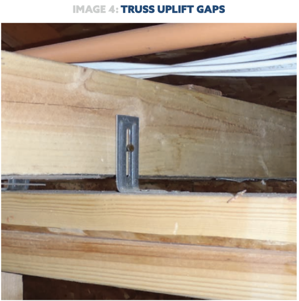 truss uplift gaps